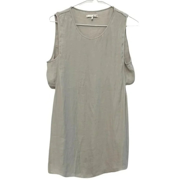 OAK + FORT Tops - Oak + Fort Sleeveless Long Tank Top Grey Women's Medium